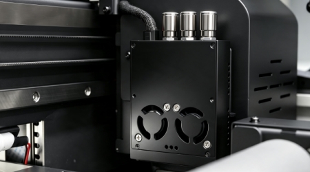 Highly Integrated UV Lamps – Provides efficient curing and helps deliver durable, high-quality transfers.